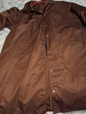 Forever 21 Men's Brown Trench Coat